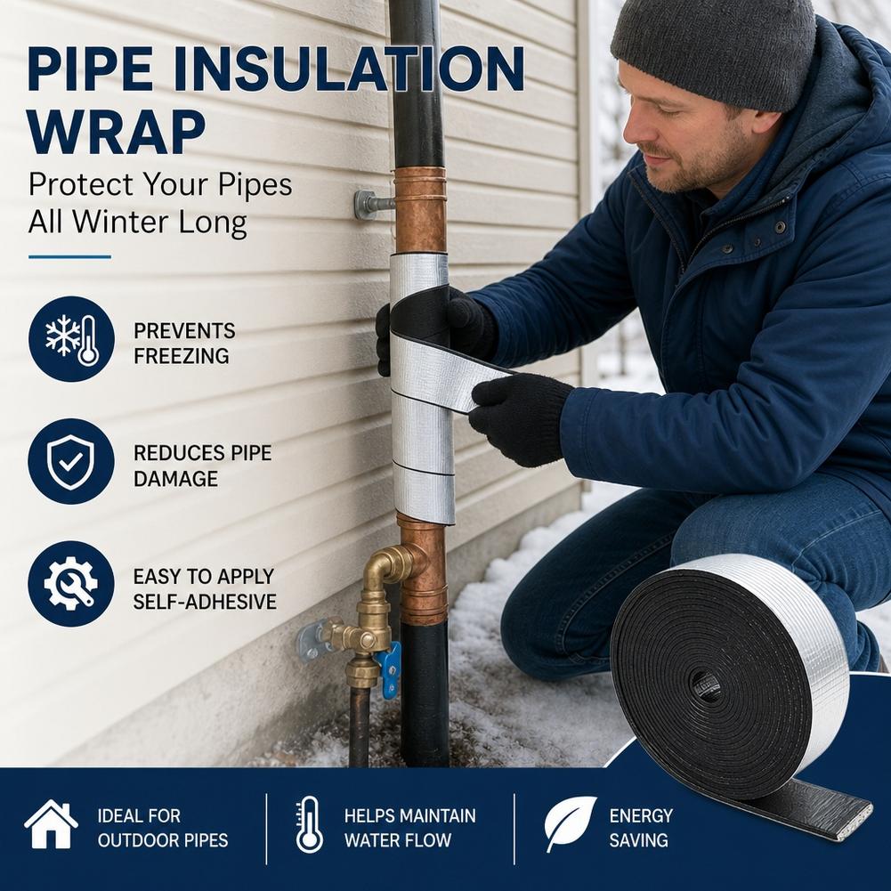 Pipe Insulation Foam - Pipe Insulation Foam Wrap Aluminum Foil