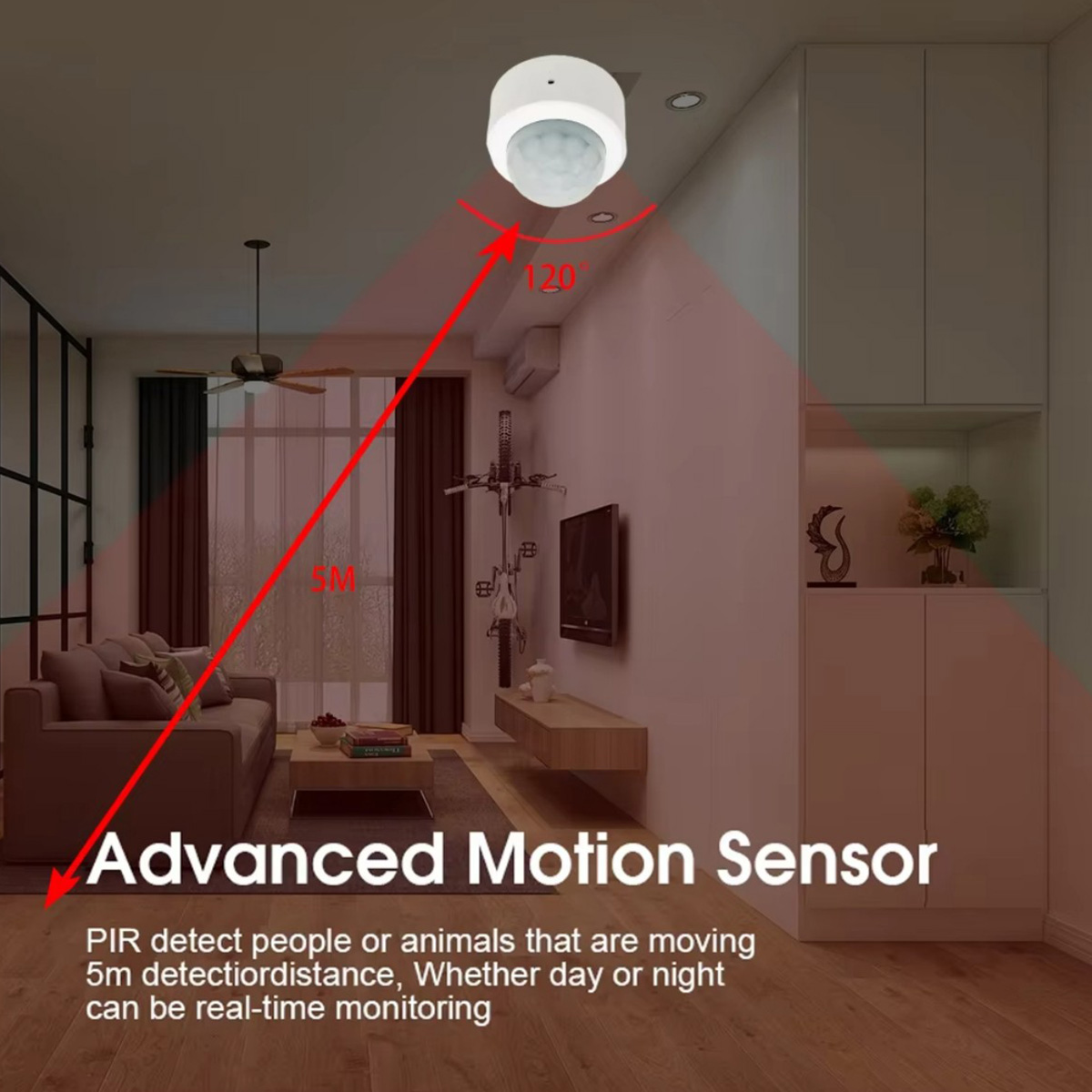 Zigbee PIR Motion Sensor Human - Home Improvement Hardware 评论和价格