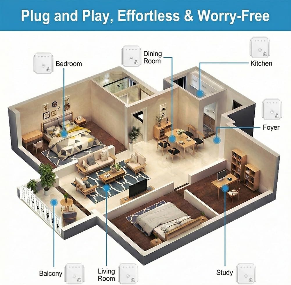 2026 New WiFi Repeater 300Mbps - Home Improvement Hardware 评论和价格