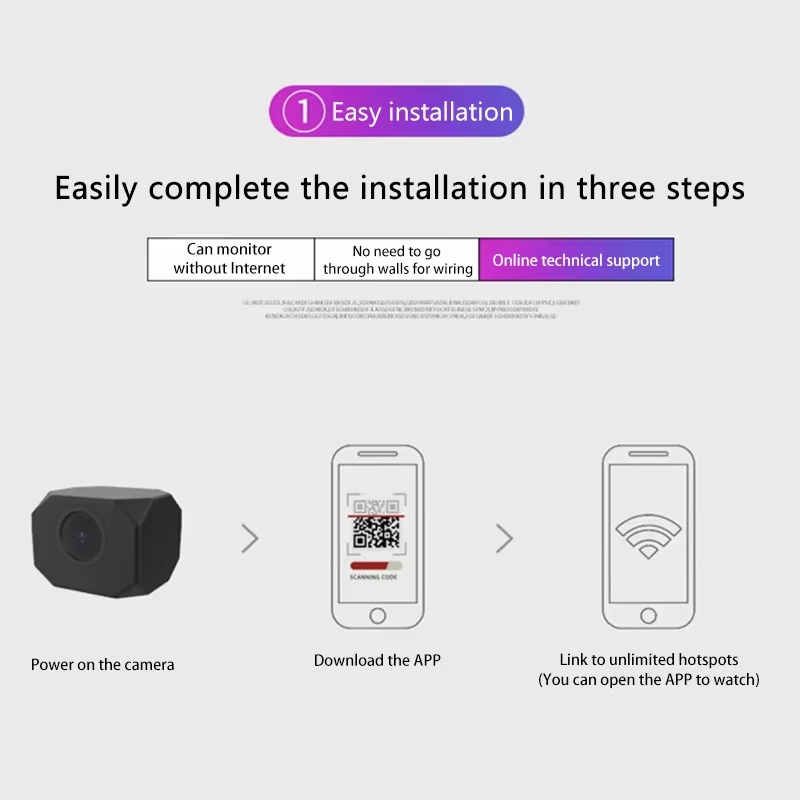 4K HD WiFi Security Camera for - Home Improvement Hardware 评论和价格
