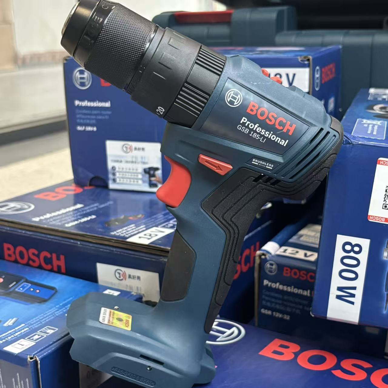 Bosch GSB 185-LI 18V Brushless - Bosch Drill Gsb 18V 评论和价格