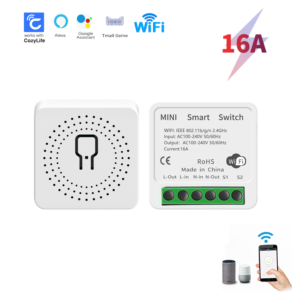 SIXWGH MiNi WiFi Smart Switch  - App Home Improvement 评论和价格