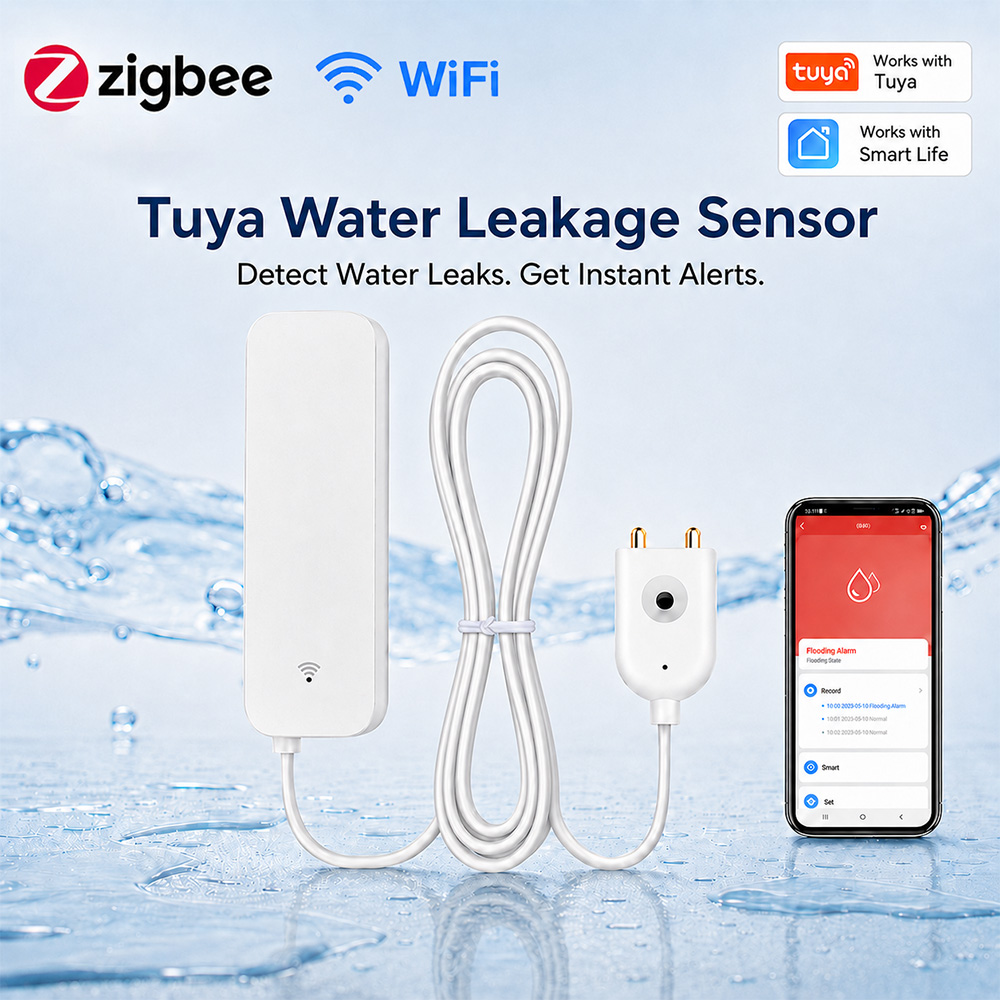 ZigBee WiFi Water Leak Sensor  - Home Improvement Hardware 评论和价格