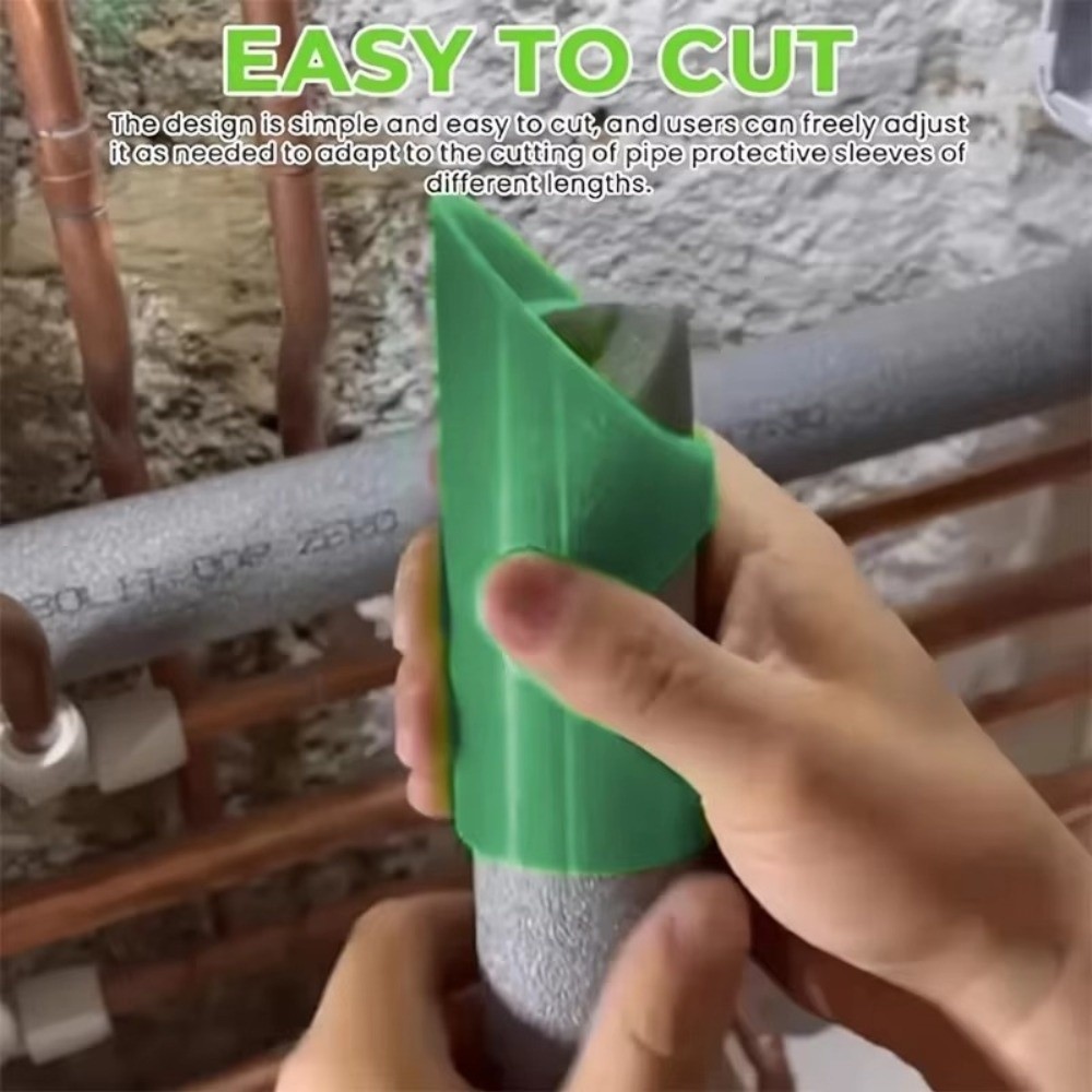 3Pcs Easy To Use Foam Pipe Cut - Pipe Insulation Foam 评论和价格