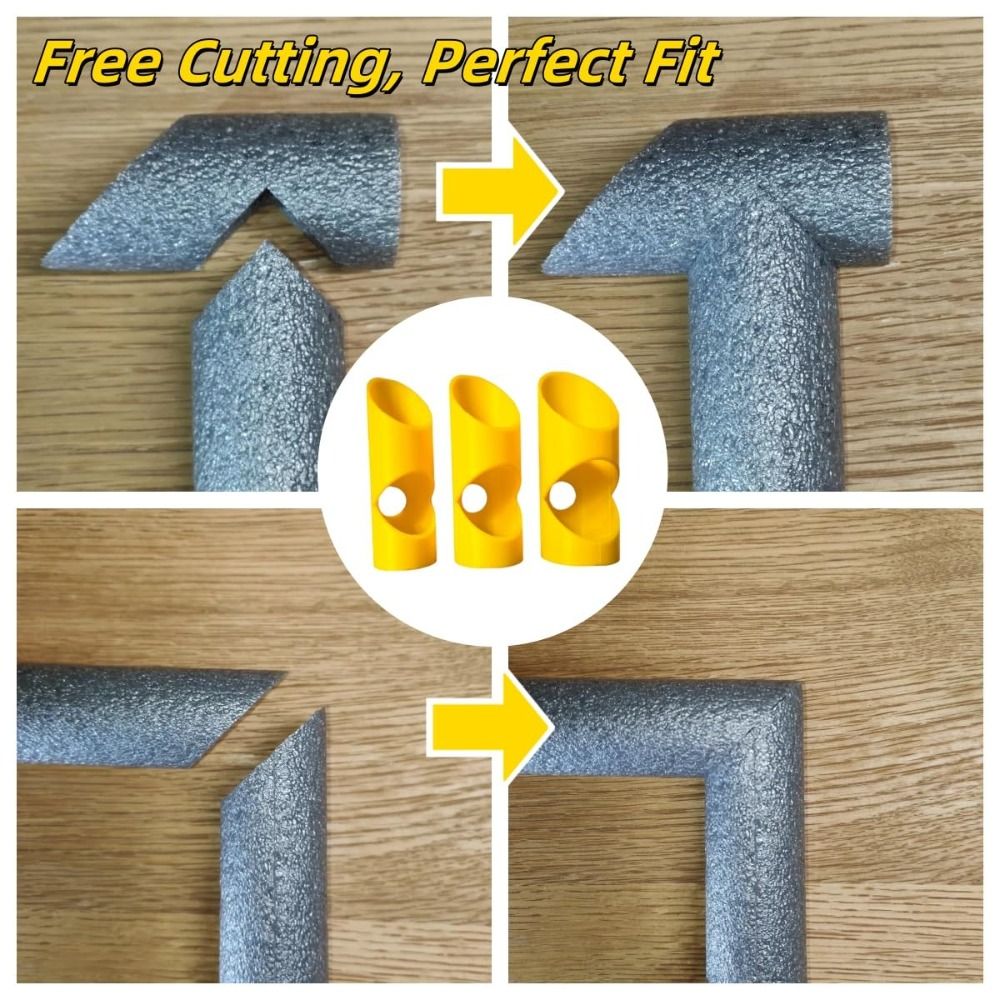 3Pcs Easy To Use Foam Pipe Cut - Pipe Insulation Foam 评论和价格