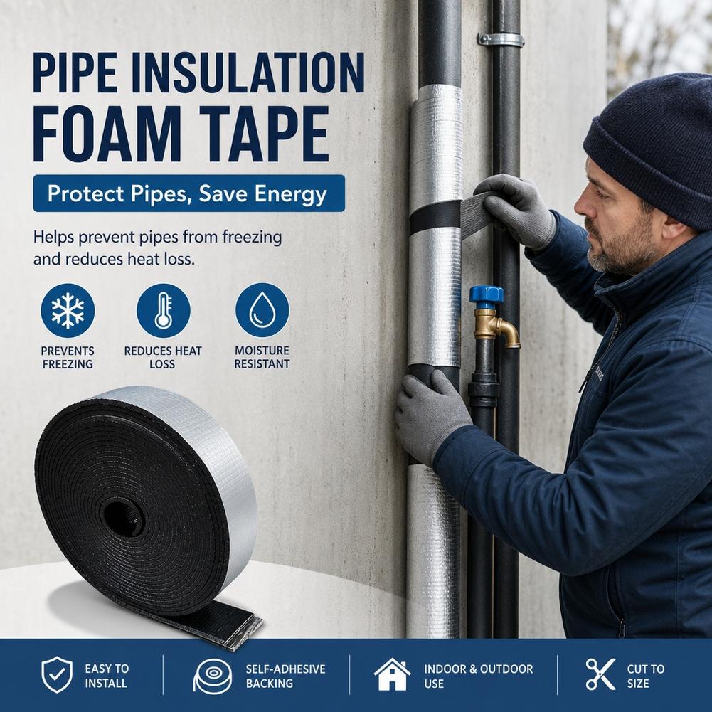 Pipe Insulation Foam Wrap Alum - Pipe Insulation Foam 评论和价格