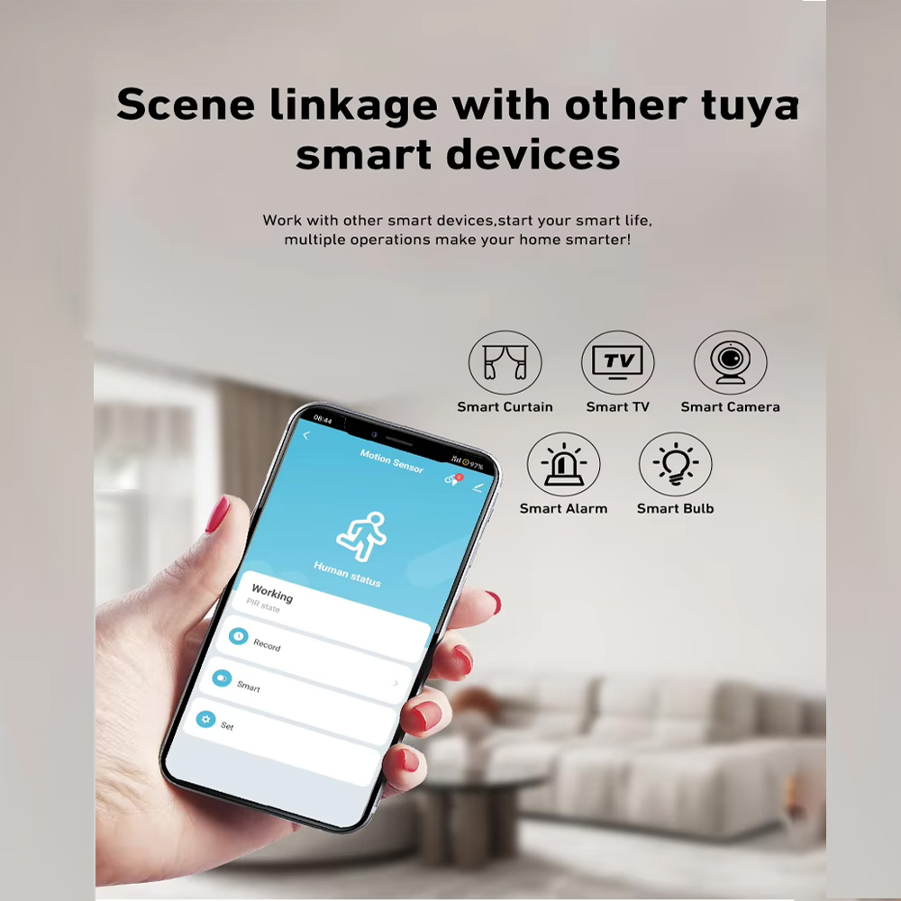 Smart PIR Motion Sensor WiFi Z - Home Improvement Hardware 评论和价格