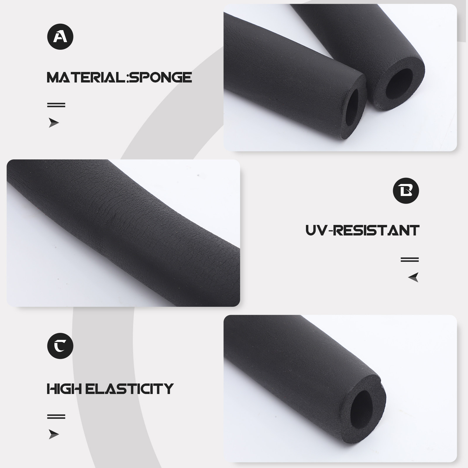 Pipe Insulation Sleeve 2Pcs Fl - Pipe Insulation Foam 评论和价格