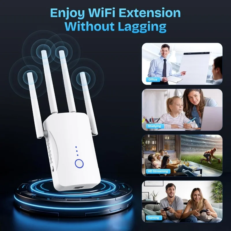 1200Mbps Dual Band WiFi Repeat - Home Improvement Hardware 评论和价格