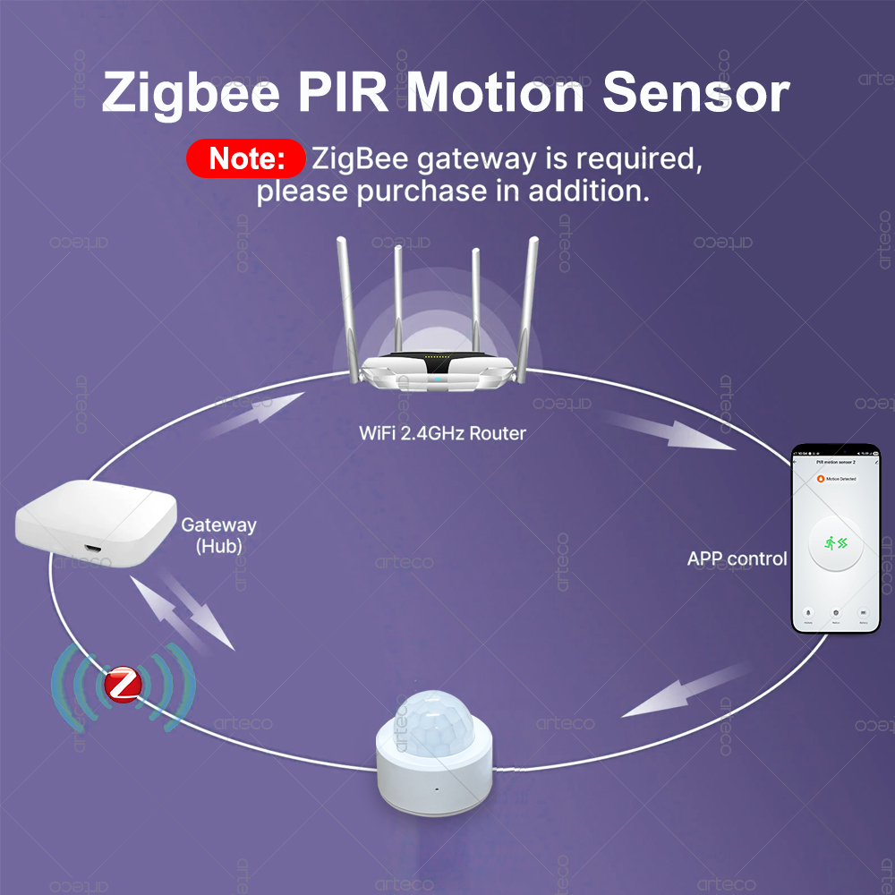Zigbee 3.0 Mini PIR Motion Sen - Home Improvement Hardware 评论和价格