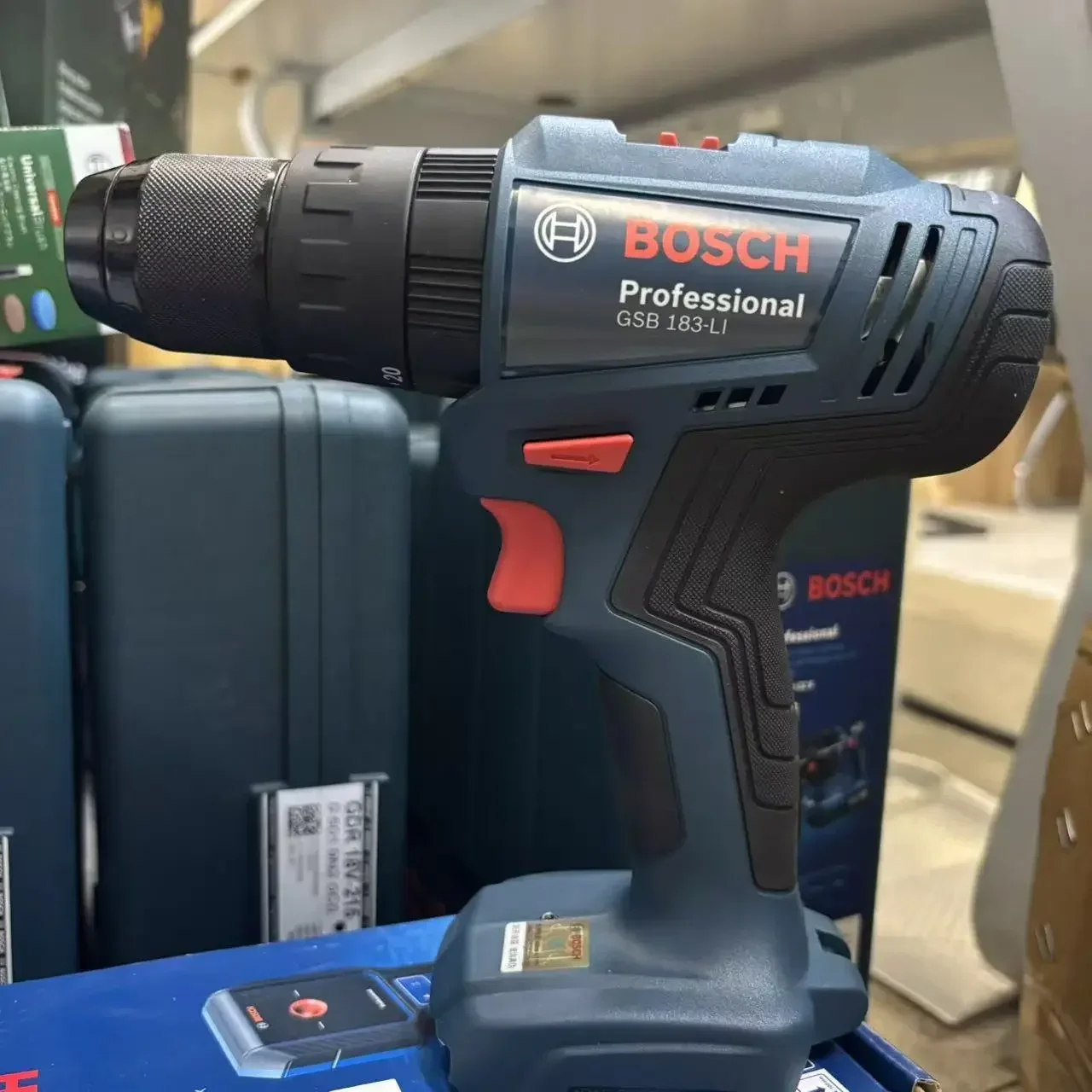 Bosch GSB 183-LI 18V Brushless - Bosch Drill Gsb 18V 评论和价格